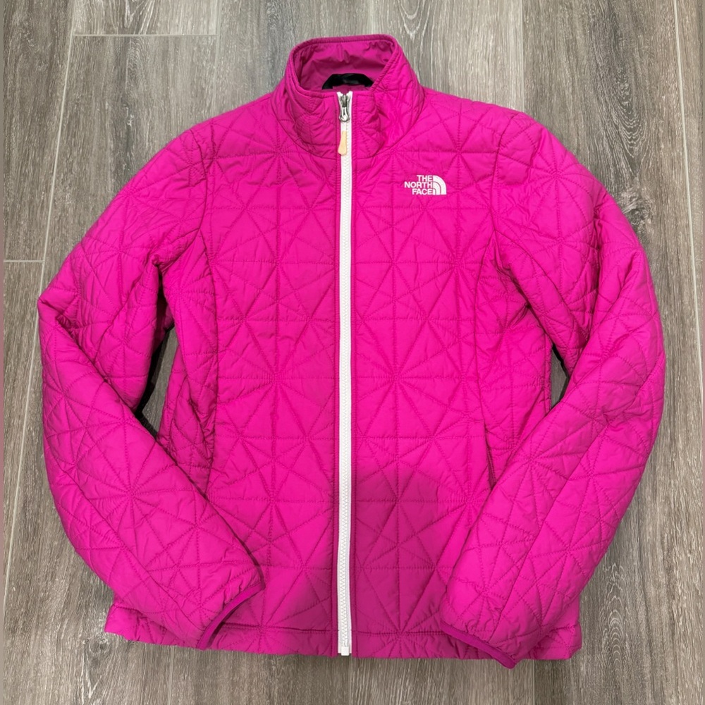 The Northface pink light jacket